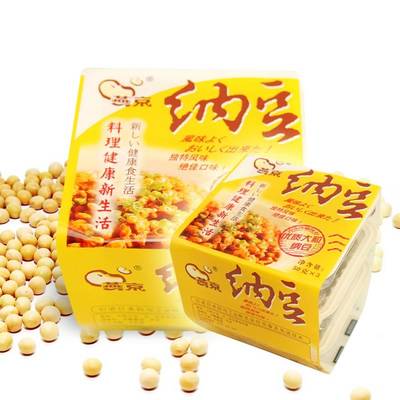 【良品食材 顺丰生鲜速配】燕京纳豆组合装大粒纳豆x6扎+极小粒x6扎日式豆豉,正宗大品牌 - 京东