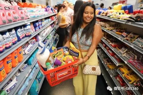 美洛杉矶艺术超市 食品 诱人 吸引中国留学生