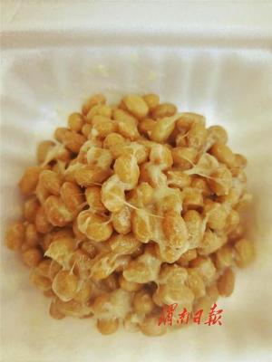 小小纳豆抢风头 农博会上的健康新宠